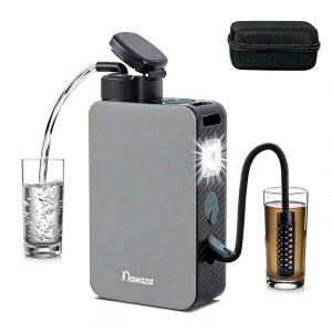 휴대용 전기 정수기 펌프 01 시스템 여행 비상 여과 실외 캠핑 하이킹 마이크론 생존