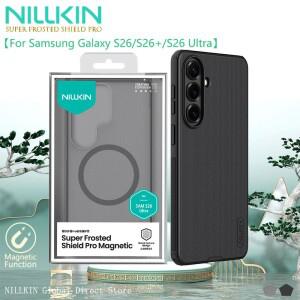 NILLKIN 삼성 갤럭시 S26/S26+/S26 울트라용 프로스트 쇼크프루프 케이스, TPU 범퍼 & PC 백, 낙하 보호,
