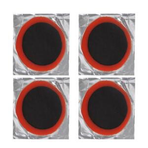 48개 자동차 내부 타이어 수리 패치 고무 25mm 자전거 펑크 원형 유지보수 도구 사이클링 장비