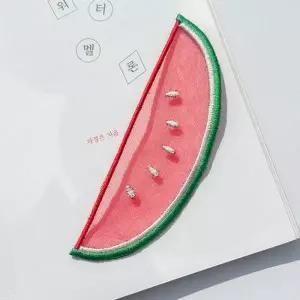 [텐바이텐]수박 자수 책갈피