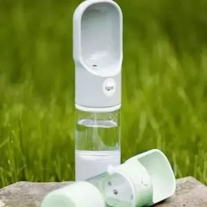 [반려] 물병 야외 물그릇 반려동물용품 물통 산책 손잡이 급수기 보관함 강아지 보틀 애견 간식통 휴대용