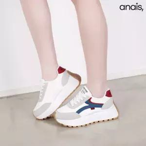 [아나이스] 콤비 발편한 키높이 스니커즈 5cm_26S181