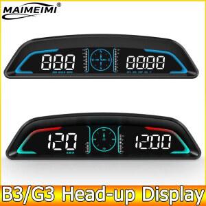 AD 자동차 B3 OBD/ G3 GPS 속도계 HUD 기능 업 알람 액세서리 디스플레이 디지털 다기능
