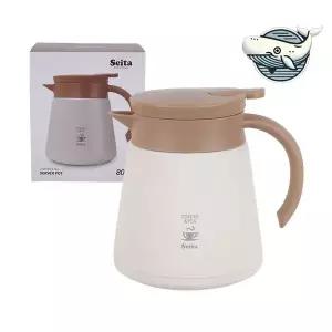 [하프클럽/브이와이]서버 포트 보온보냉주전자 아이보리 커피 및