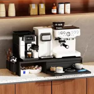 캡슐 수납박스 커피머신 받침대 정리함 홈카페 진열 오거나이저 티백정리