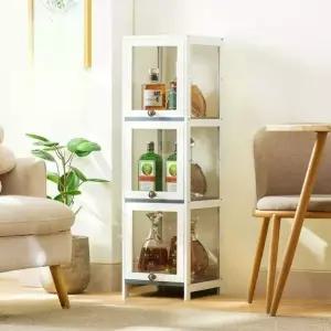 양주 진열장 와인수납 장식장 샴페인 술장 원목 인테리어 캐비닛 유리도어