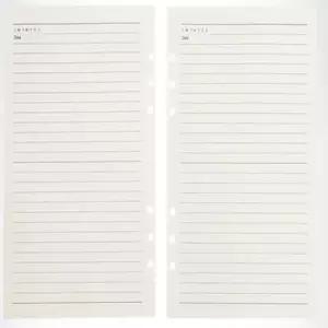 [문구/오피스] 리필 속지 6공 다이어리 다이어리 25절 2026년 내지