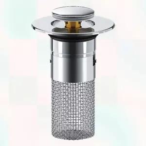 트랩 원터치 배수구 화장실 세면대 팝업식 방충 방수