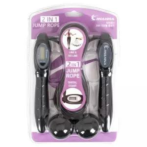 디지털 줄없는 줄넘기 실내 가정용 홈트 몸풀기 운동 기구 성인 무선