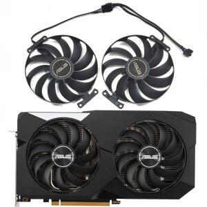 듀얼 RX 6600 G 팬 Radeon 6600XT 6700XT 그래픽 카드 냉각 95mm 5 핀 CF1010U12S