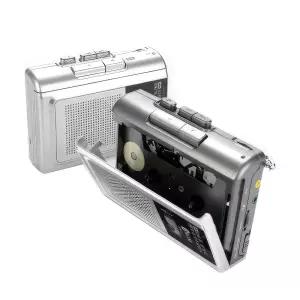 ATC01 휴대용 워크맨 카세트테이프 녹음기 FM 라디오 교육용 소형