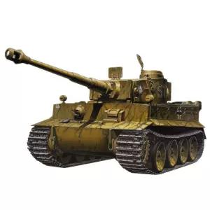 프라모델 밀리터리 독일 초기 타이거탱크 I 중전차 완구 장난감 수집