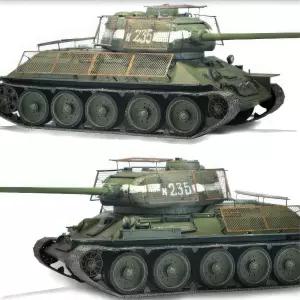 프라모델 밀리터리 독일 베를린1945 T34 85 탱크전차 완구 전쟁 조립