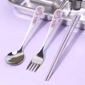 포켓몬 메타몽 퓨어 올스텐 스푼포크 젓가락 3P세트