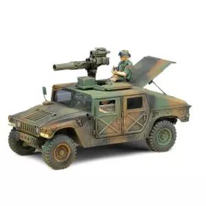 프라모델 모형 밀리터리 미국 M966 토우미사일 험비차 완구 탱크