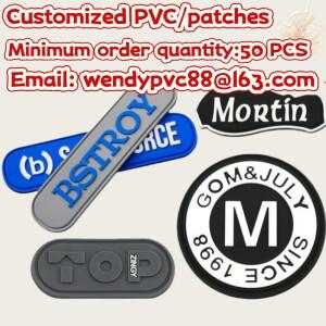 개인 맞춤형 고무 패치 도매 50개 최소 주문 PVC 실리콘 전술 배지