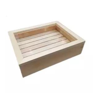 히노끼 보관함 스시 편백나무 사시미 일식 음식 나무 트레이 박스 횟집용 저장
