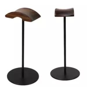 헤드셋 원목 블랙 알루미늄 헤드폰 거치대 헤드셋거치대