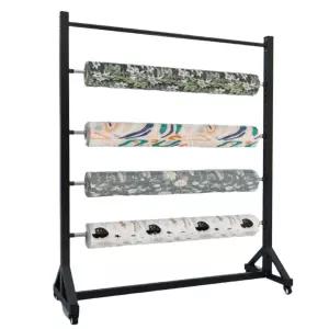 지지대 패브릭 시트지 거치대 보관대 걸이대 원단 스탠드 기본형 롤 진열대 일반 일반시트 벽