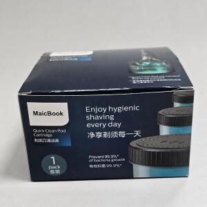 필립스 전기면도기 S5000 S7000 S9000 S9000용 세척액 퀵 클린 포드 카트리지 레몬향