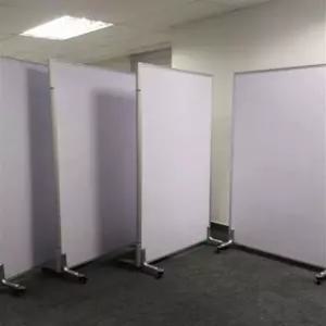 자석 칸막이 사무용 파티션 가림막 화이트보드 단면 이동식 다기능