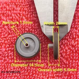 P 14.5×5.3×1.5mm 카세트 카드 시트 아이들러 T 휠 플레이어 오디오용 SANKEI TCR-S90 Pioneer Nakami