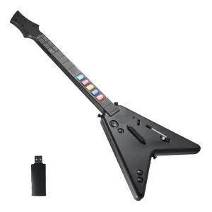 DOYO PC Wireless Guitar Hero Controller Dongle for PS3 PS4/PlayStation 4 Compatible Rock Band Plug-a