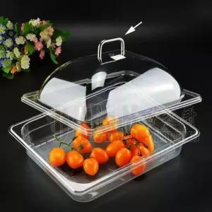 푸드 커버 투명 아크릴 뚜껑 베이커리 대형 디저트 케이크 덮개 밀폐보관함
