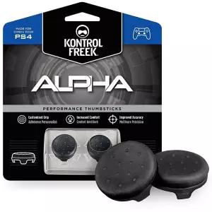Kontrolk Alpha Performance Thumbsticks for PlayStation 4 (PS4) and 5 (PS5) Controller | 2 Low-Rise C