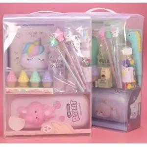 신학기학용품 스퀴시 캐릭터 말랑이 푸짐한 문구세트 선물