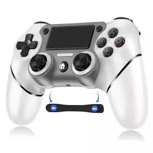 Wireless Controller Compatible PS4/Pro/Slim Black ps4 controller Dual Vibration 1000mAh Battery 6-Ax