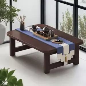 원목 다도상 소반 테이블 찻상 다과상 낮은 일본식 손님 원목책상