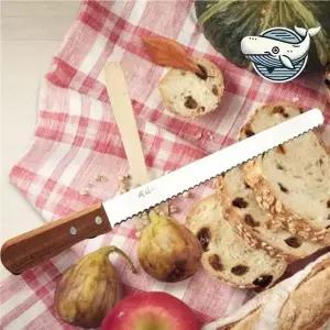 [하프클럽/브이와이]손잡이 스틸 빵칼 고급스러운 톱니식 식빵