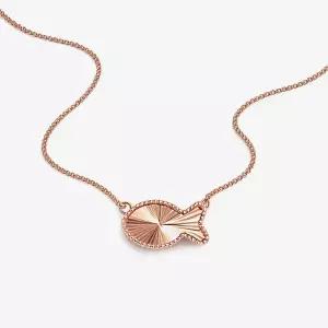 14k 시그니처 컷팅ⅰ물고기 목걸이