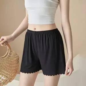 여성 골지 신축성 쿨링 스판 웨이브 속바지