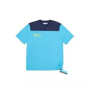 BRIAN BERRY BLOCK TEE_AQUA 2069341