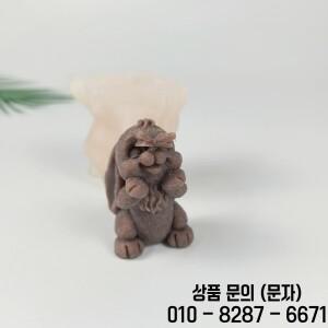 나비 금형 실리콘 양초 수지 케이크 장식 웨딩 생일 DW0923와 3D 동물 토끼