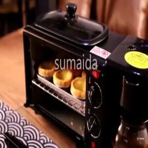 가정용  아침 식사 메이커 전기 히터 포함 9L 토스터 오븐 커피 프라이팬 3 in 1