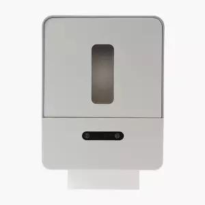 벽걸이 롤휴지 자동 디스펜서 회색 건전지용 휴지커버