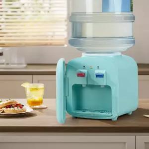 초소형정수기 직수 탁상형 슬림 화이트 온수 간이 조절