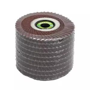 40방 해바라기 휠 페이퍼 4인치 80방 그라인더 사포 사포날