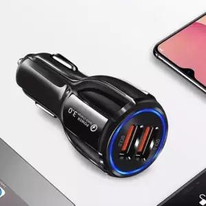 시거잭멀티탭 HWA 차량용 고속충전 시거잭 듀얼충전잭 QC3.0