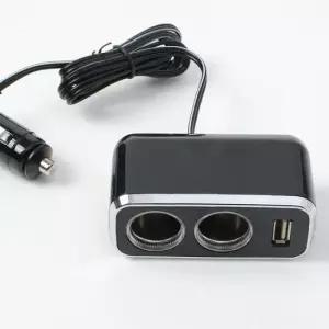 시거잭케이블 HWA 차량용 시거잭 USB 2구소켓