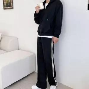 커플 남자 후드 집업 세트 데일리룩 남성 후드 집업 세트