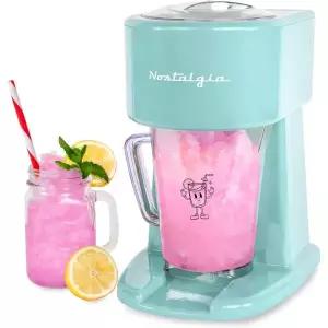 노스탤지어 레트로 슬러시 머신 아이스 음료 메이커 40oz 아쿠아