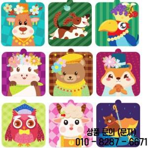 수제 재료 14세 이상 스티커북 헤어볼 교육용 동물 폼폼 아트 조기 학습 몬테소리 공예