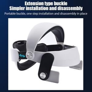 Oculus Quest 2 헤드 스트랩용 Halo 업그레이드 엘리트 VR 악세서리용 대체