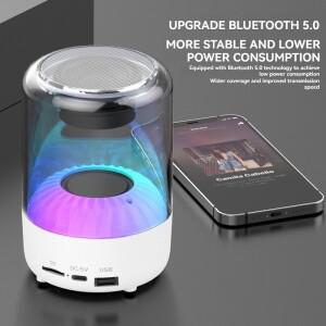 블루투스 스피커 중저음 고출력 실외 가정용 주변광 포함 데스크탑 미니 오디오