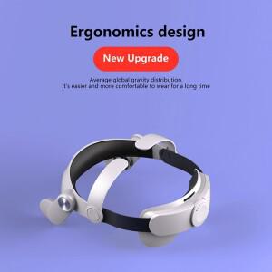 Oculus Quest 2 VR 헤드셋 스트랩 휴대용 조절 가능 악세서리 유리 머리띠