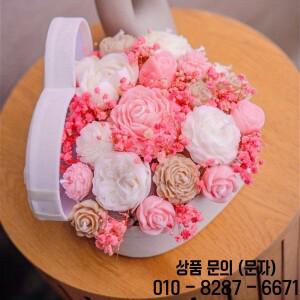 4PCS3D 캔들 몰드 오스틴 + 카네이션 장미 모란 | 집 꾸미기 발렌타인데이 선물 결혼 기념일